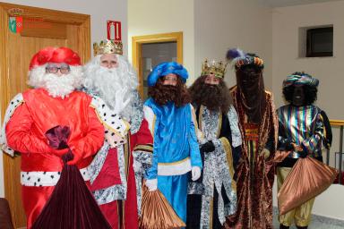 Reyes Magos           Sus majestades Los Reyes Magos de Oriente llegaron a Valdelosa.